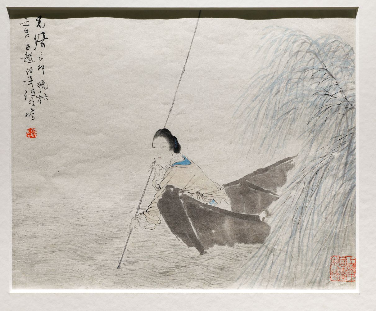 泛舟仕女缩略图