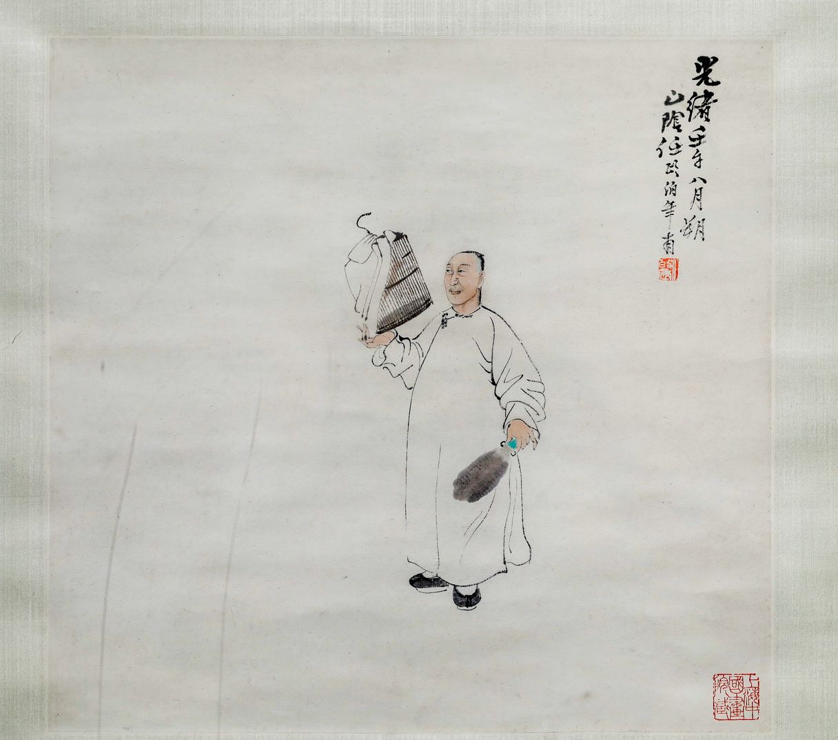 清代人物写生缩略图