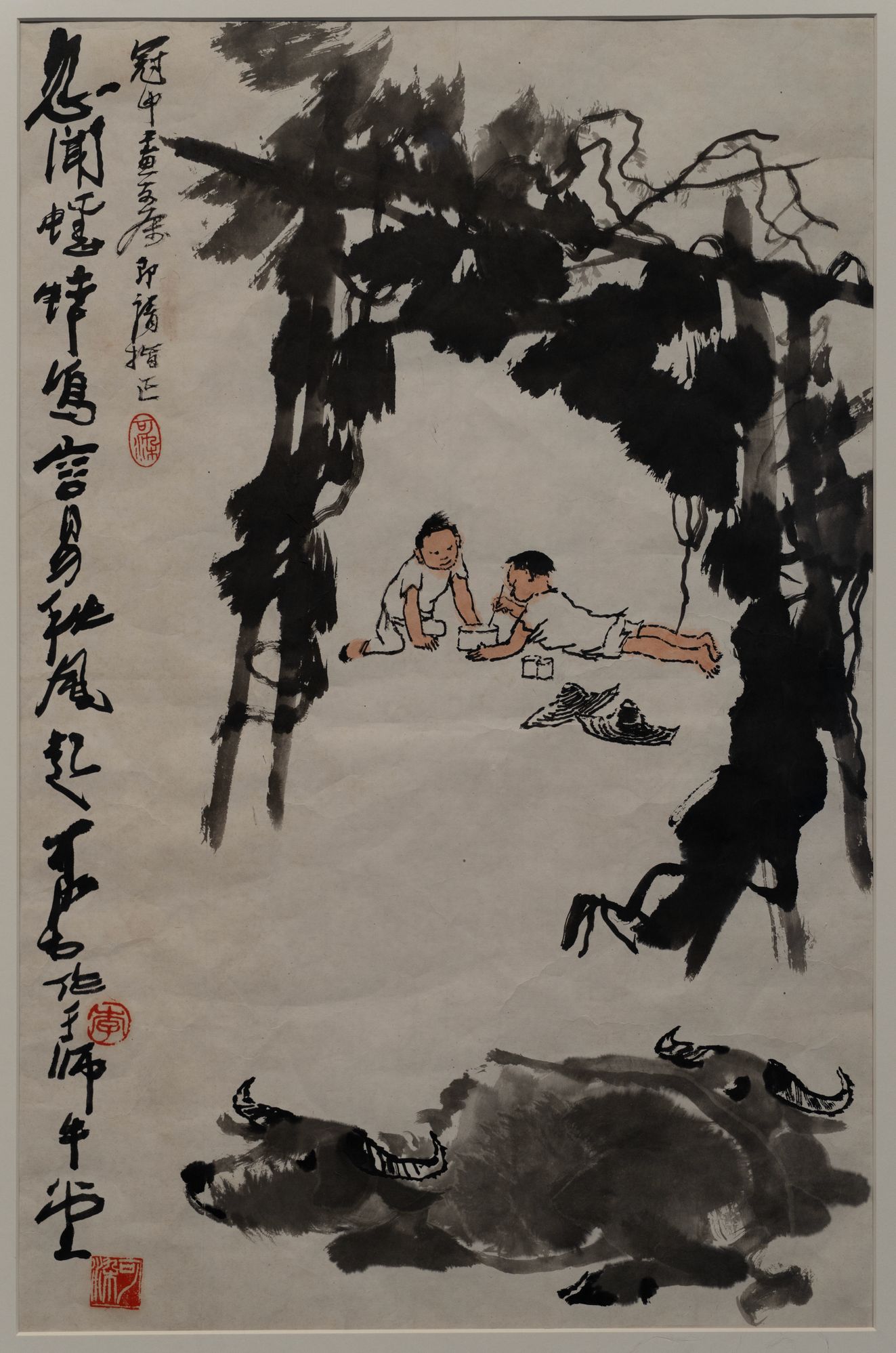 牧童牧牛缩略图