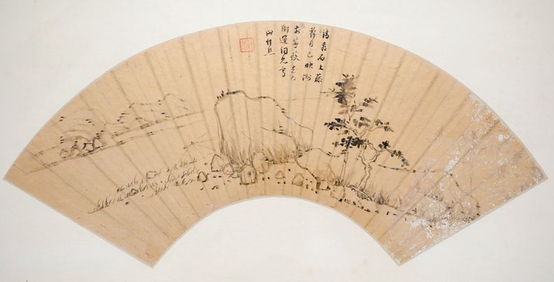 江右梦月图扇页缩略图
