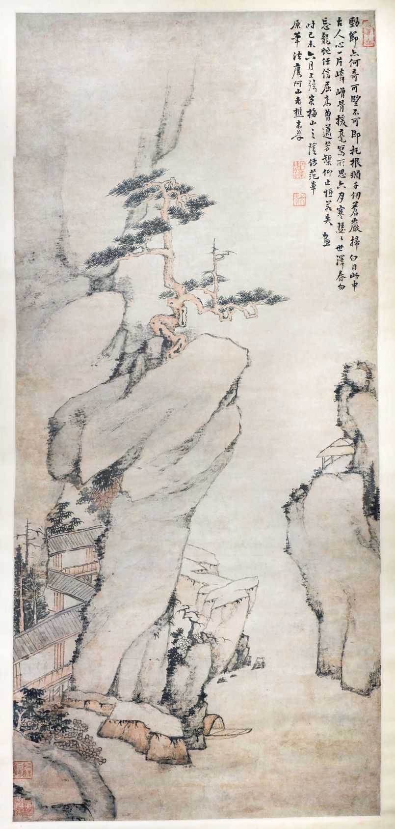 苍松劲节图轴缩略图