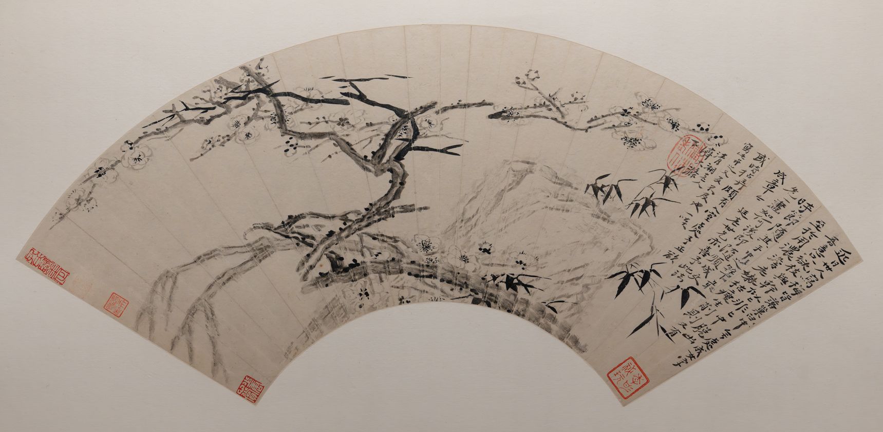 竹石梅花图缩略图