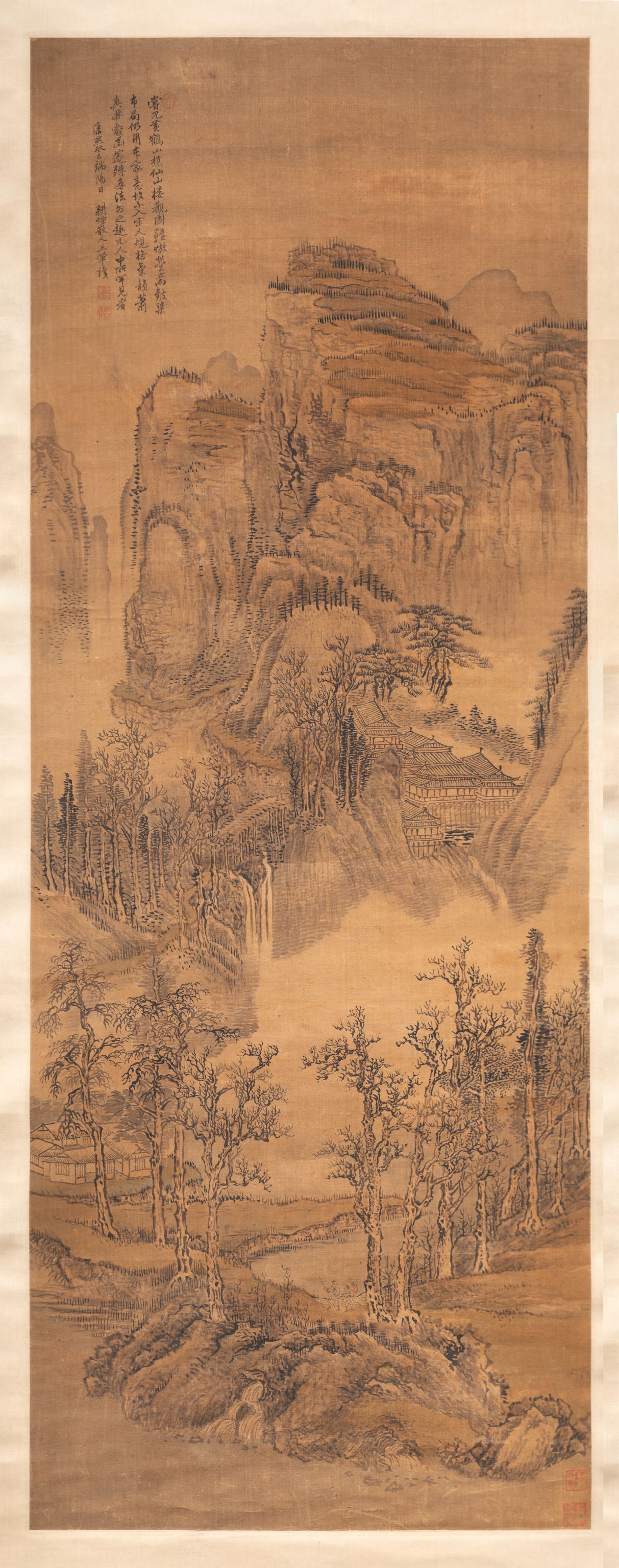 仿黄鹤山樵仙山楼观图轴缩略图