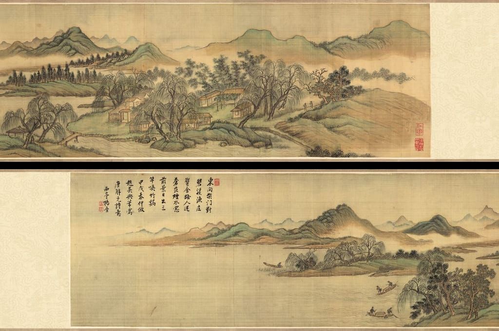 唐解元诗意图预览图
