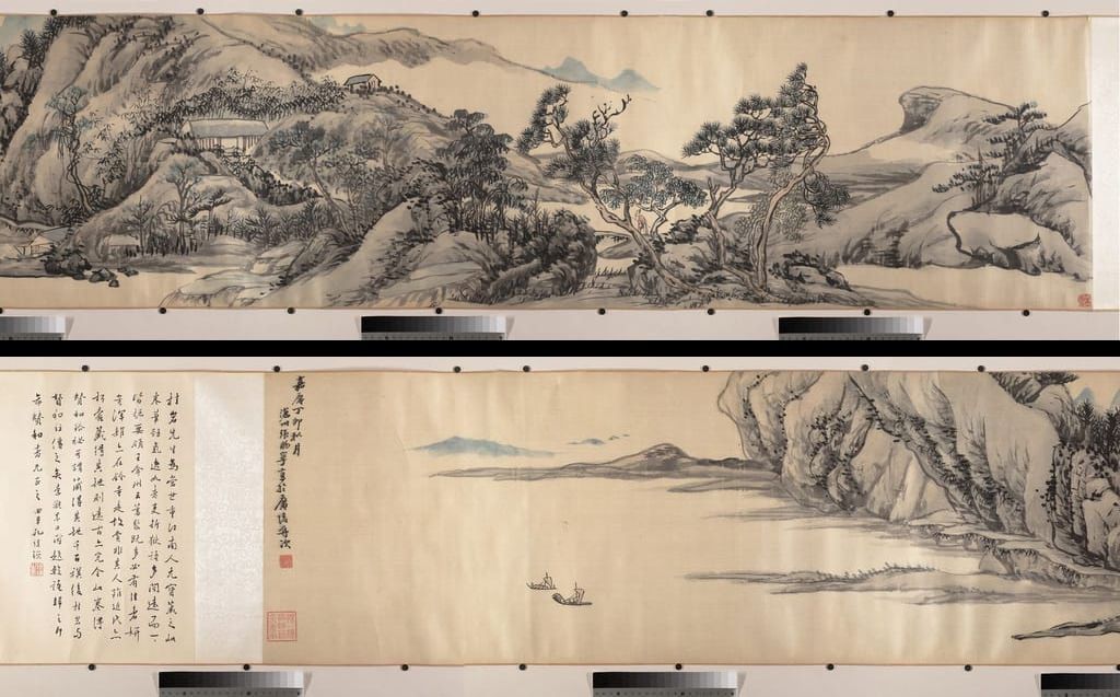 山水图卷预览图