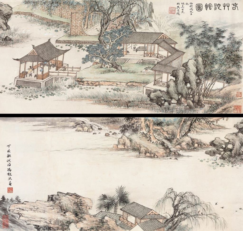 春竹沁馆图预览图