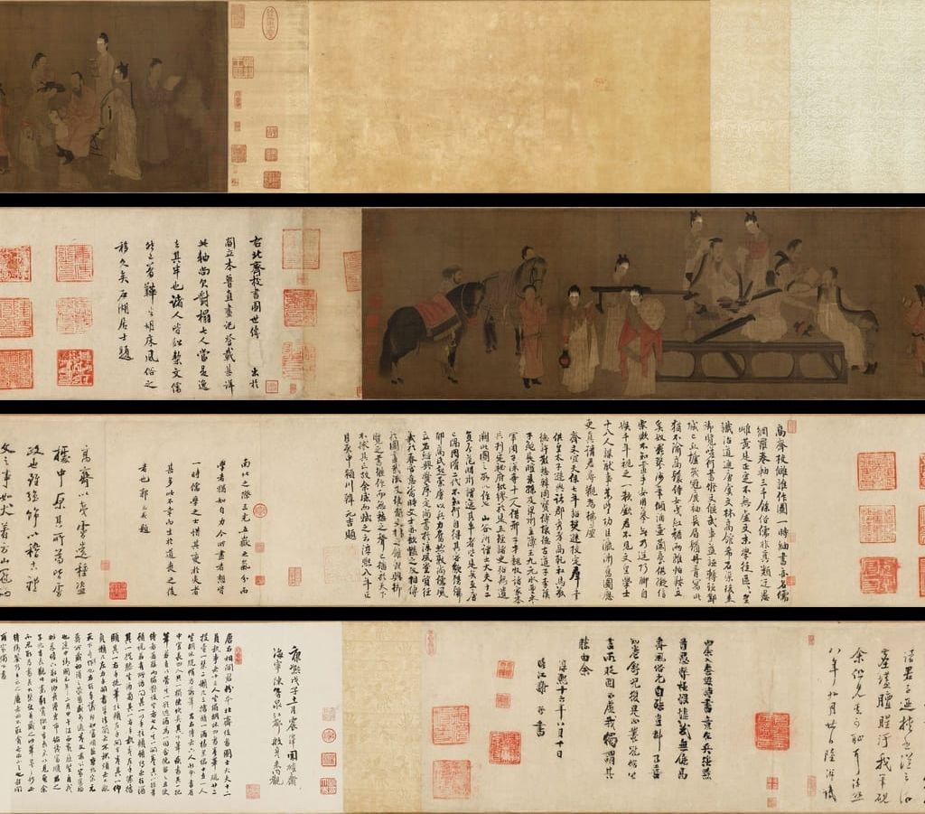 北齐校书图（宋摹本）缩略图