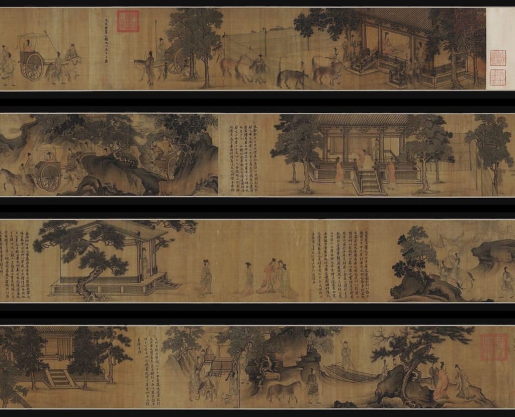 晋文公复国图预览图