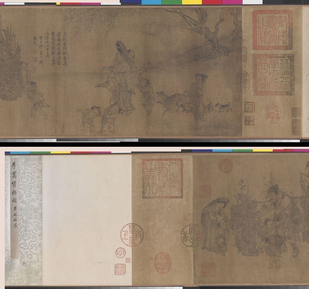 货郎图卷预览图