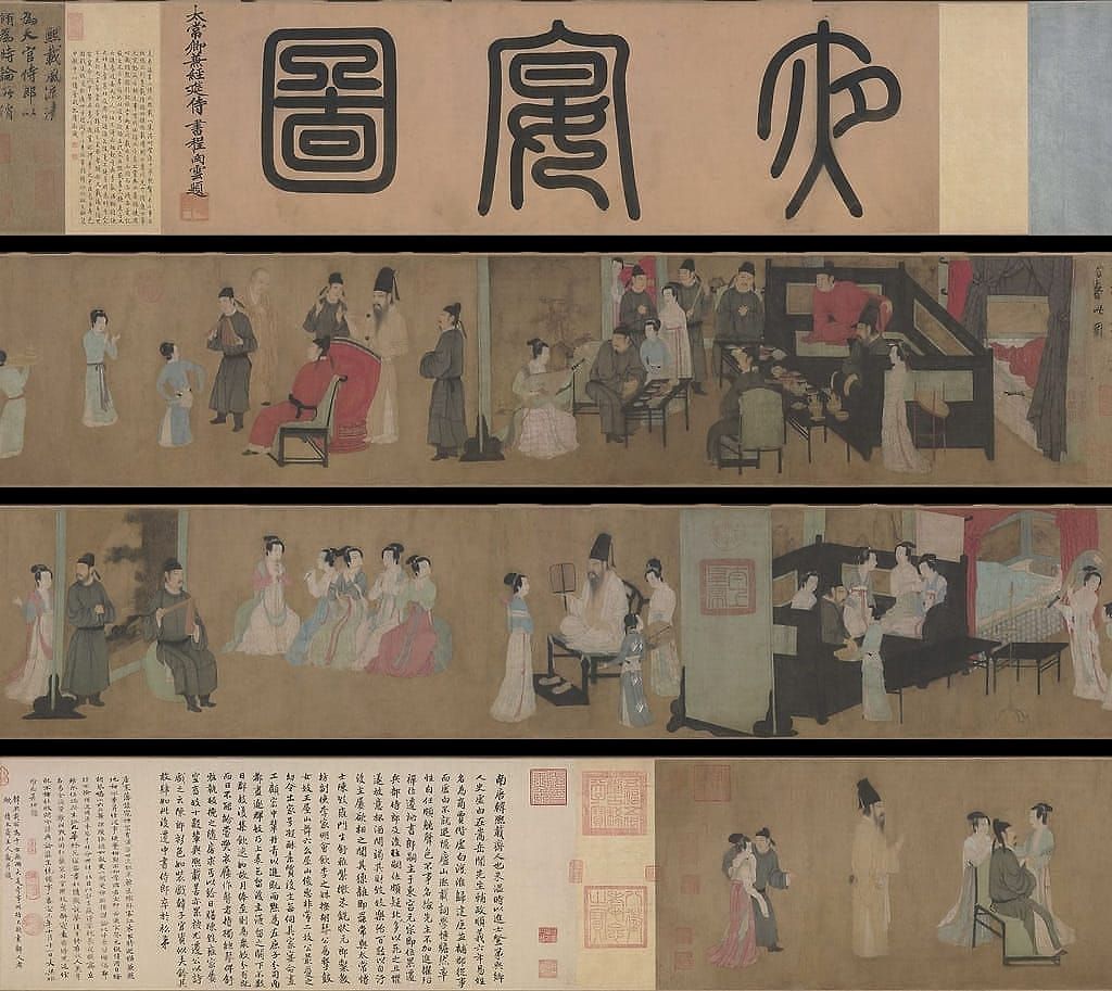 韩熙载夜宴图预览图