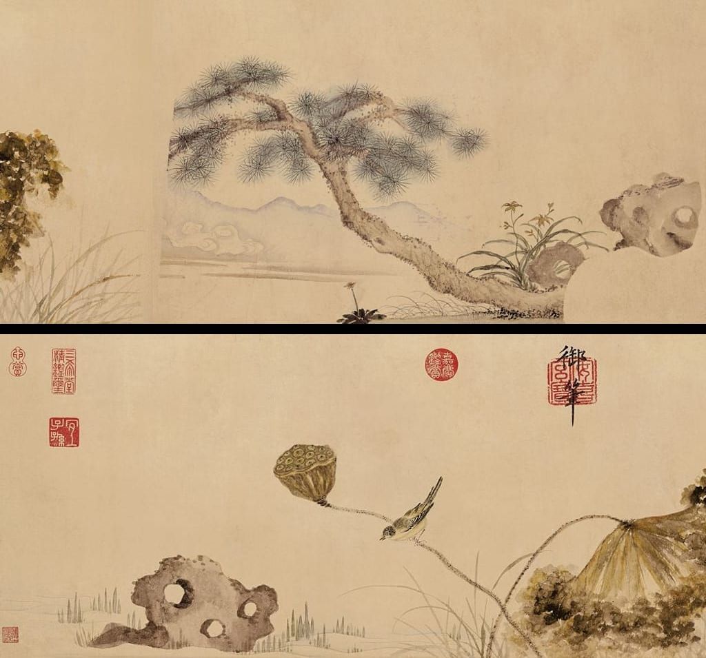 莲浦松荫图二段预览图