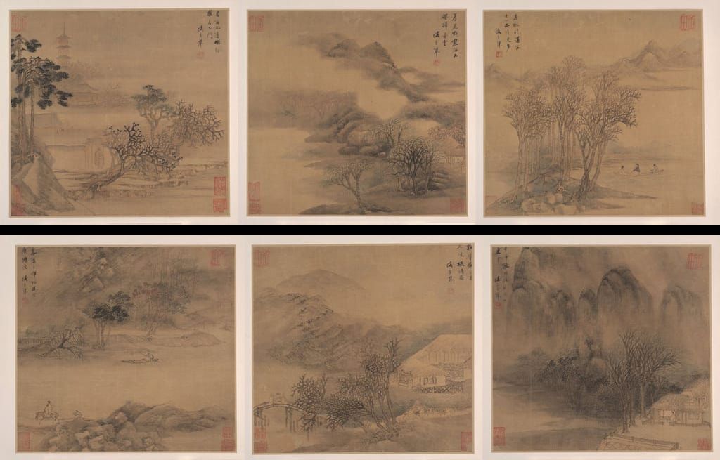 唐诗意山水图册缩略图