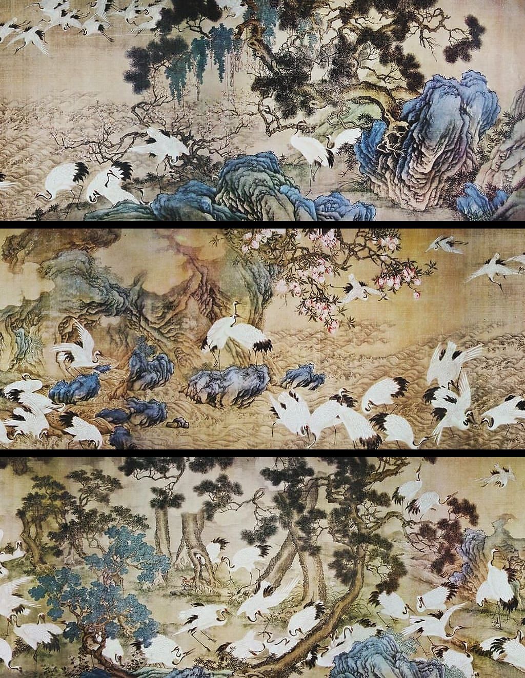百鹤图卷预览图