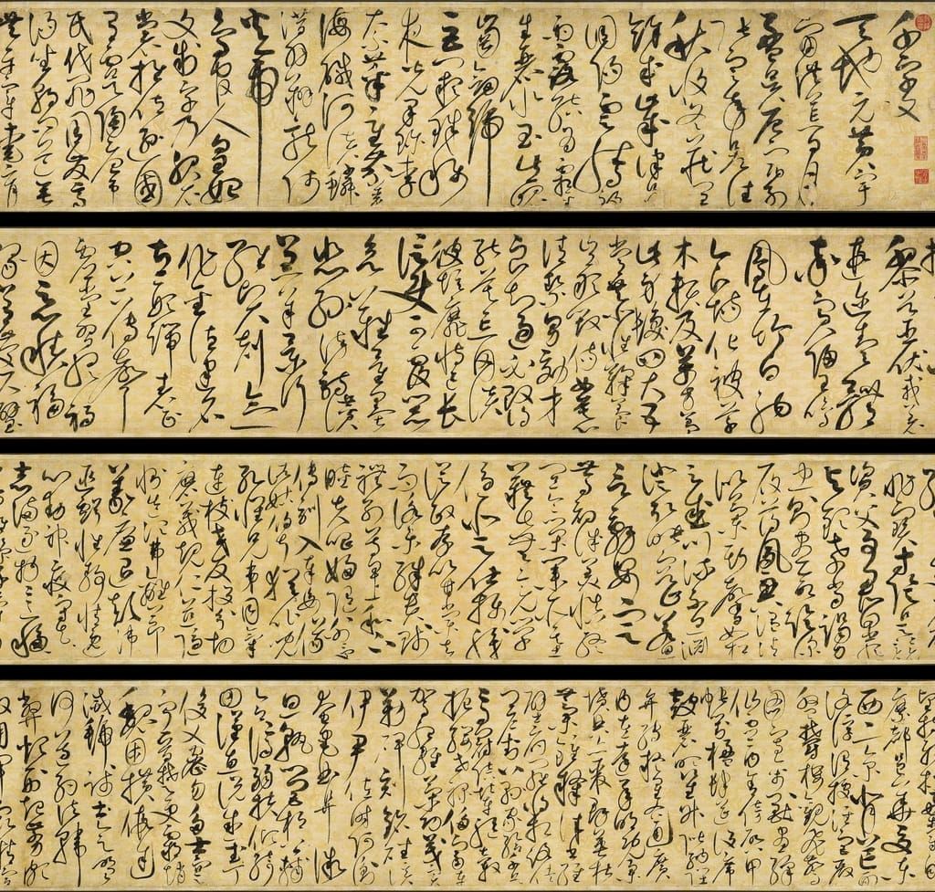 草书千字文预览图