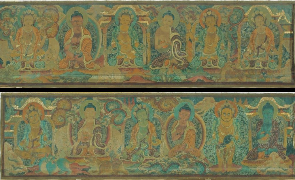 西藏手绘唐卡长卷-1缩略图