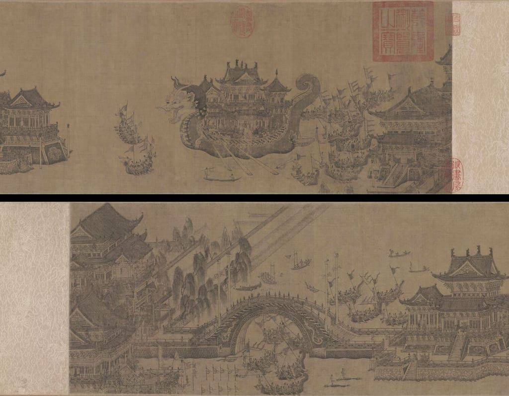龙舟夺标图预览图