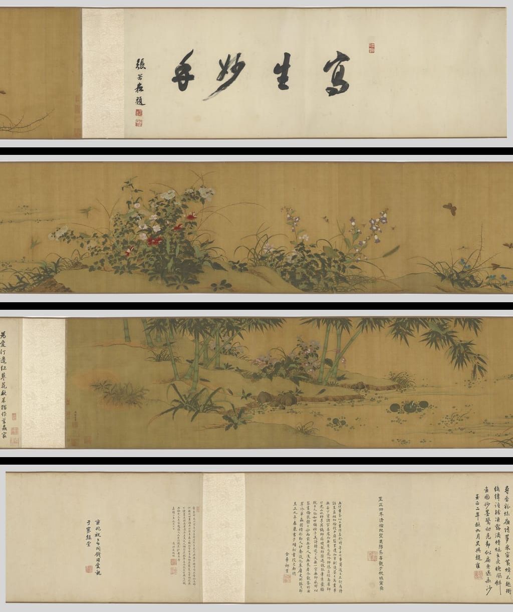 仿黄荃花鸟虫蝶预览图