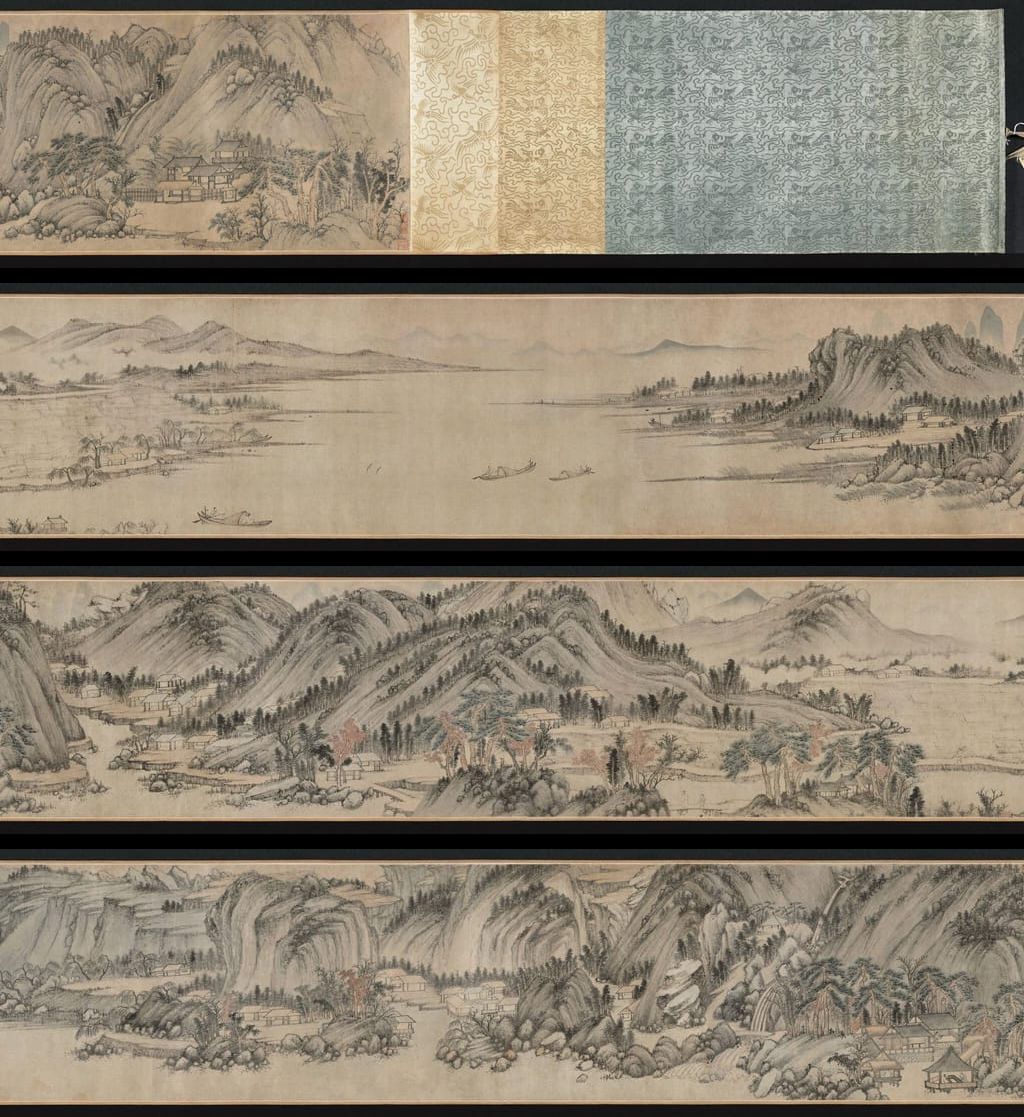 临王蒙太白山图预览图