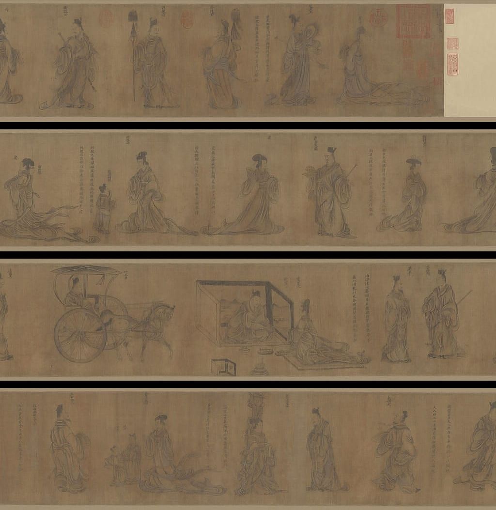 列女仁智图（宋摹本）预览图