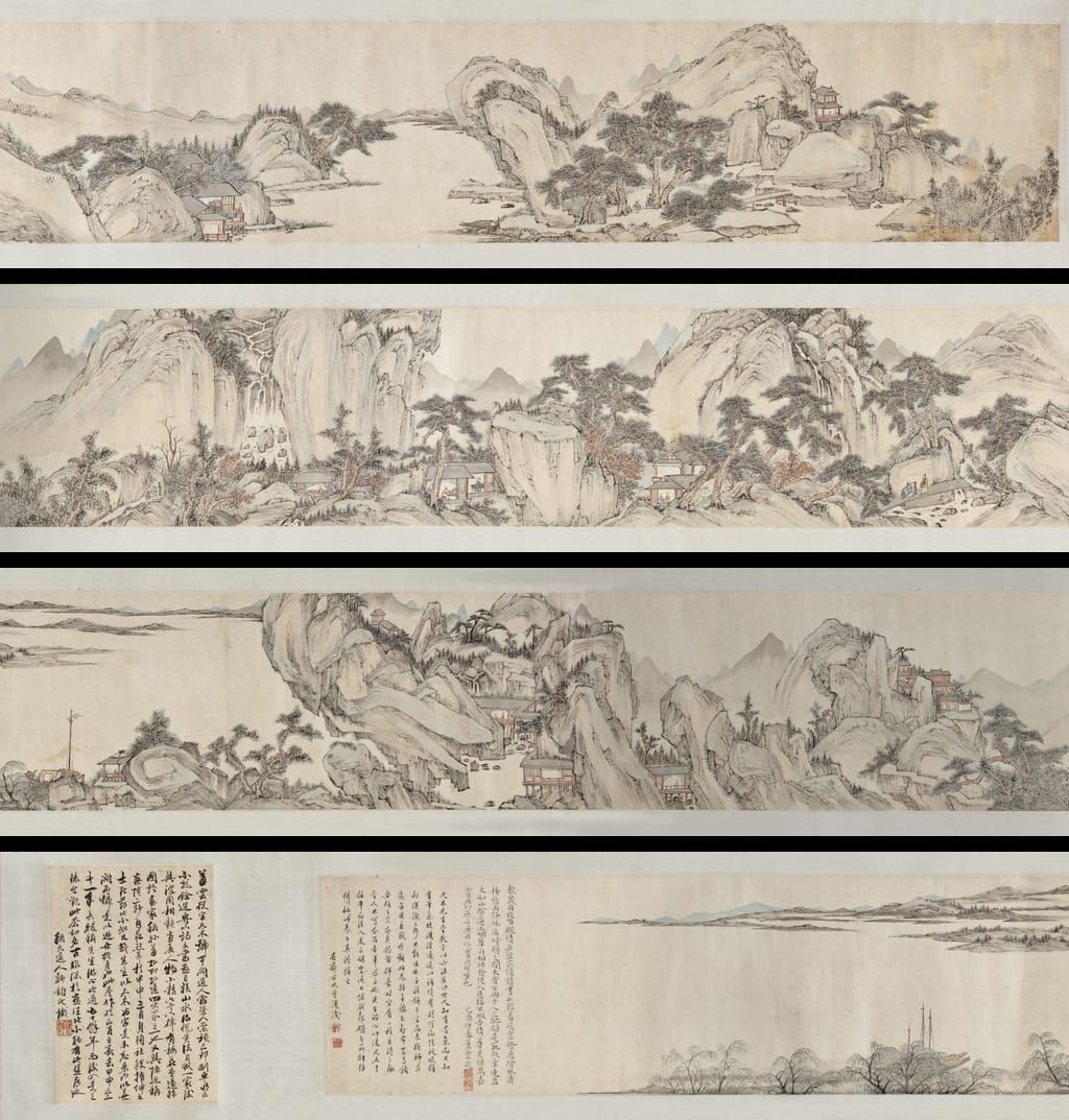 纵情丘壑图预览图