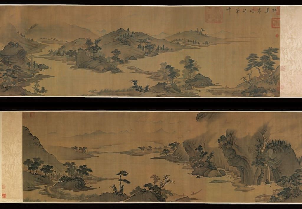 秋山烟雨图预览图