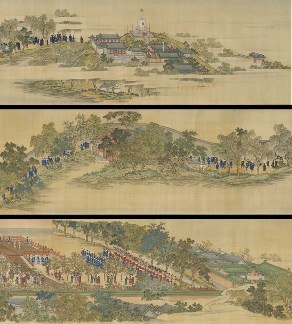 院本亲蚕图（利卷 采桑）预览图