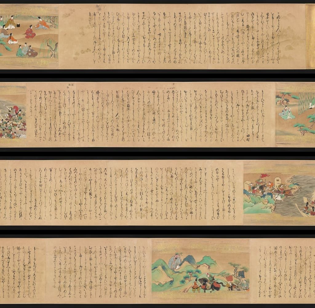 江户时期 乡村故事绘卷-上部预览图