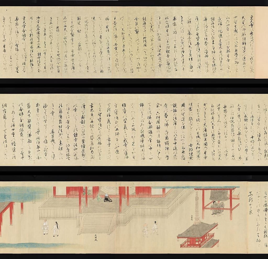 天狗草子绘卷抄本（东大寺卷）预览图