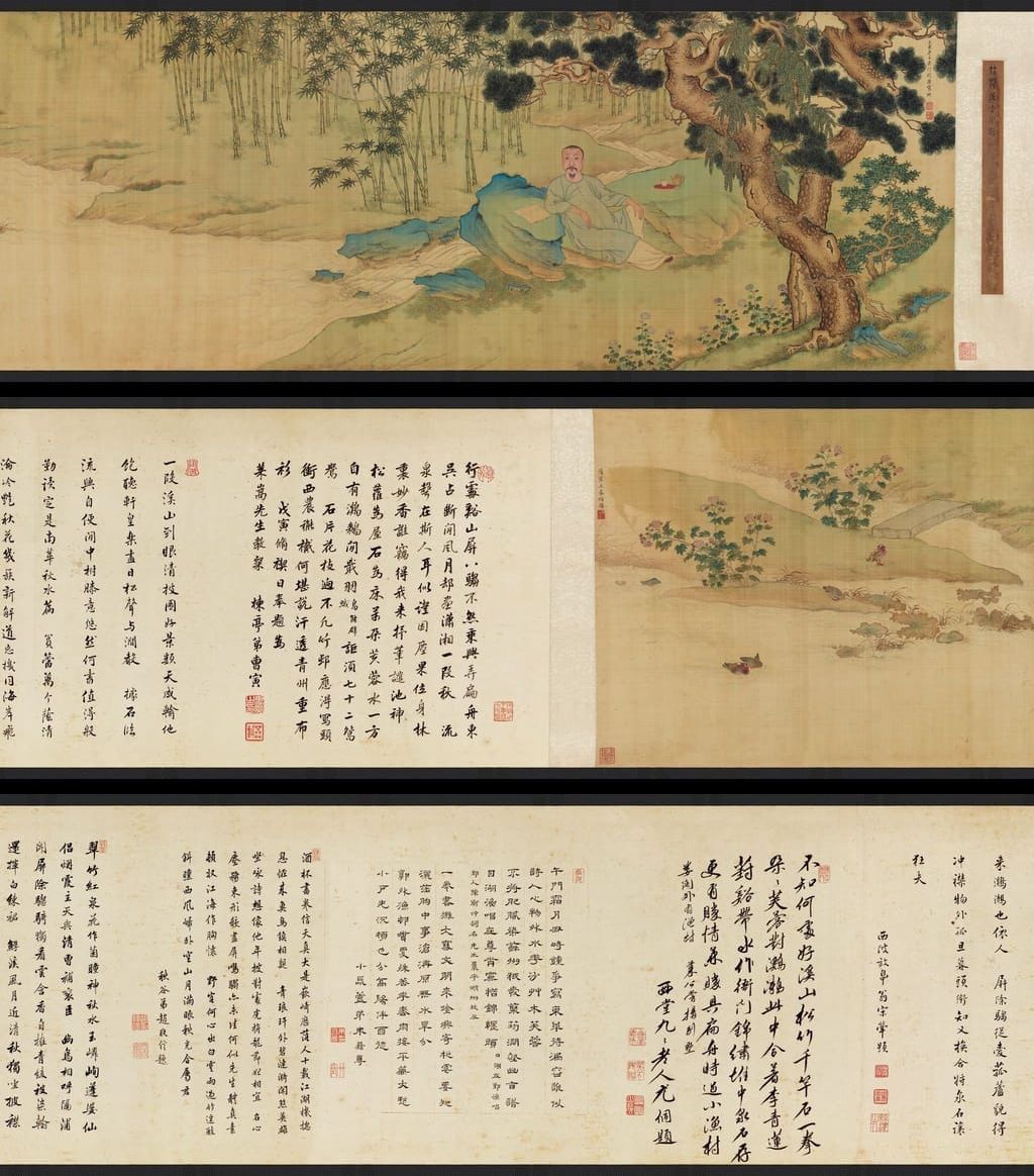 李煦行乐图预览图