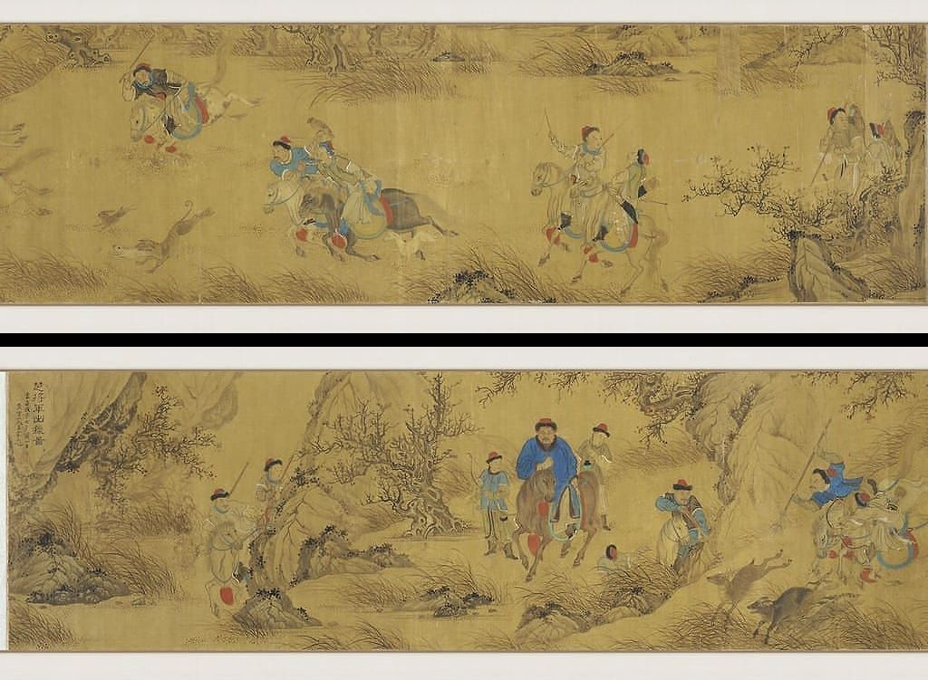 楚将军出猎图卷预览图