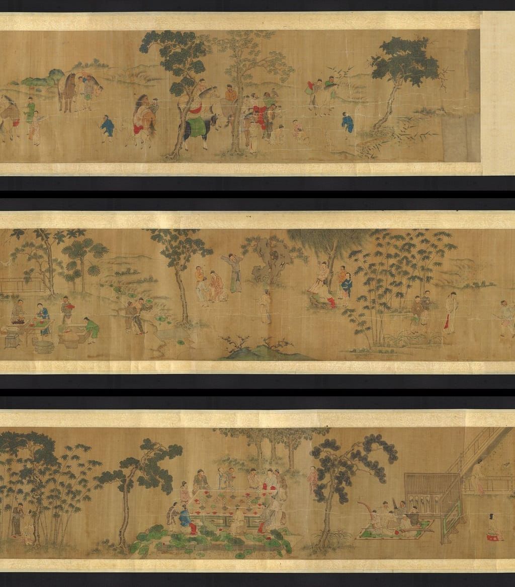 十八学士图预览图