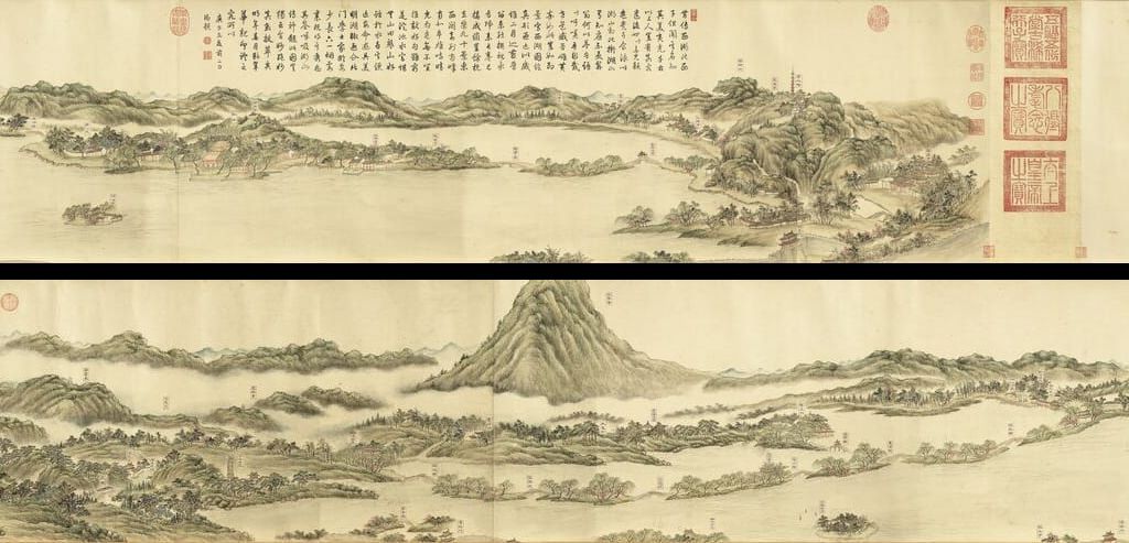 西湖十景图缩略图