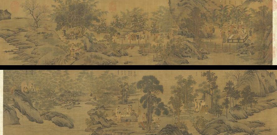 西园雅集图预览图