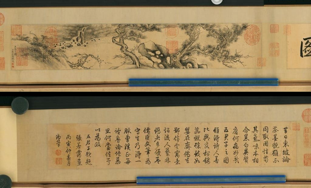 五君子图预览图
