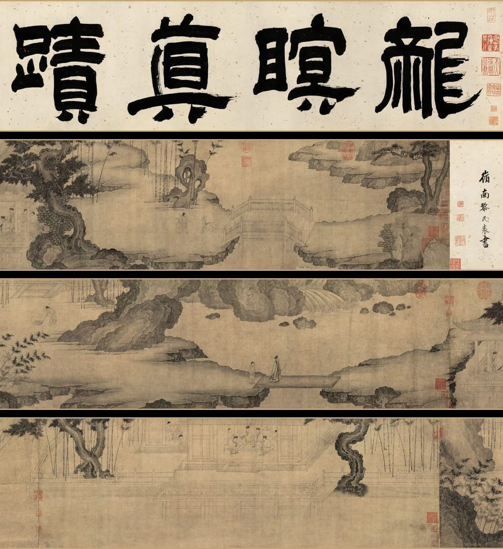 商山四皓会昌九老图预览图