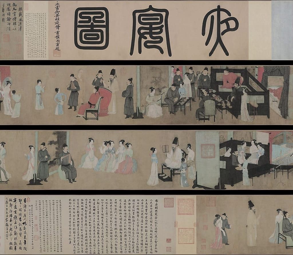 韩熙载夜宴图预览图