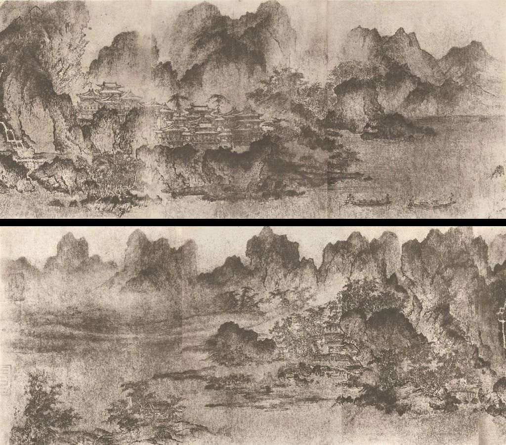 烟岚水殿图预览图