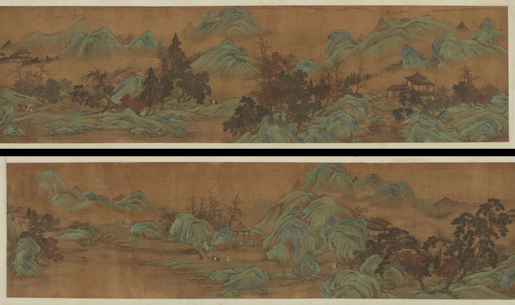 关山行旅图卷缩略图