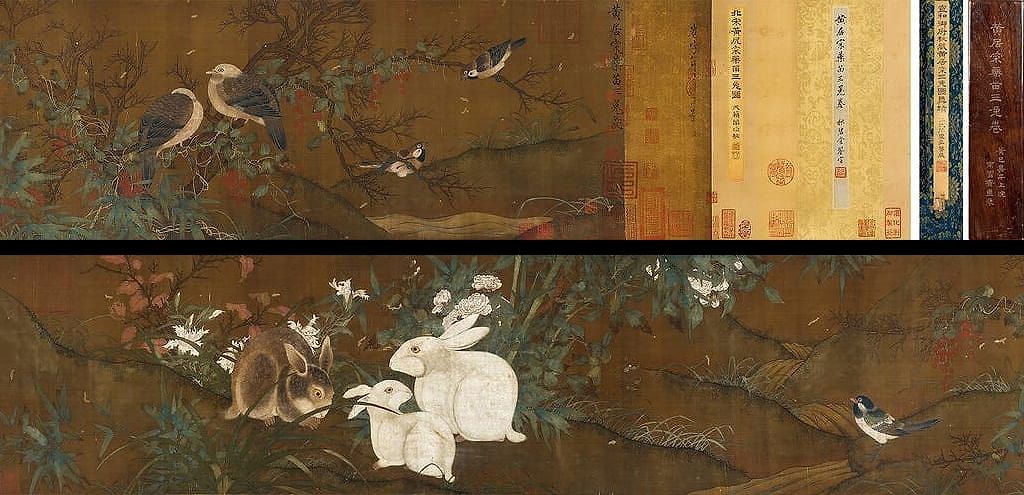 药苗三兔图缩略图
