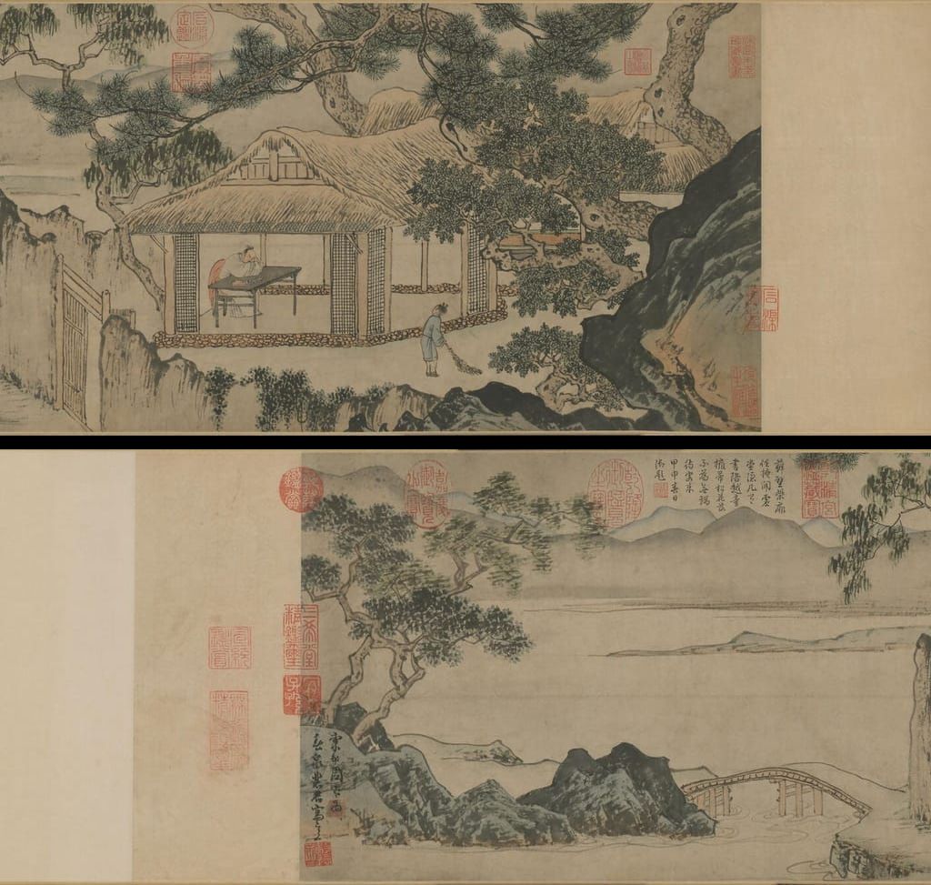 春泉小隐图预览图