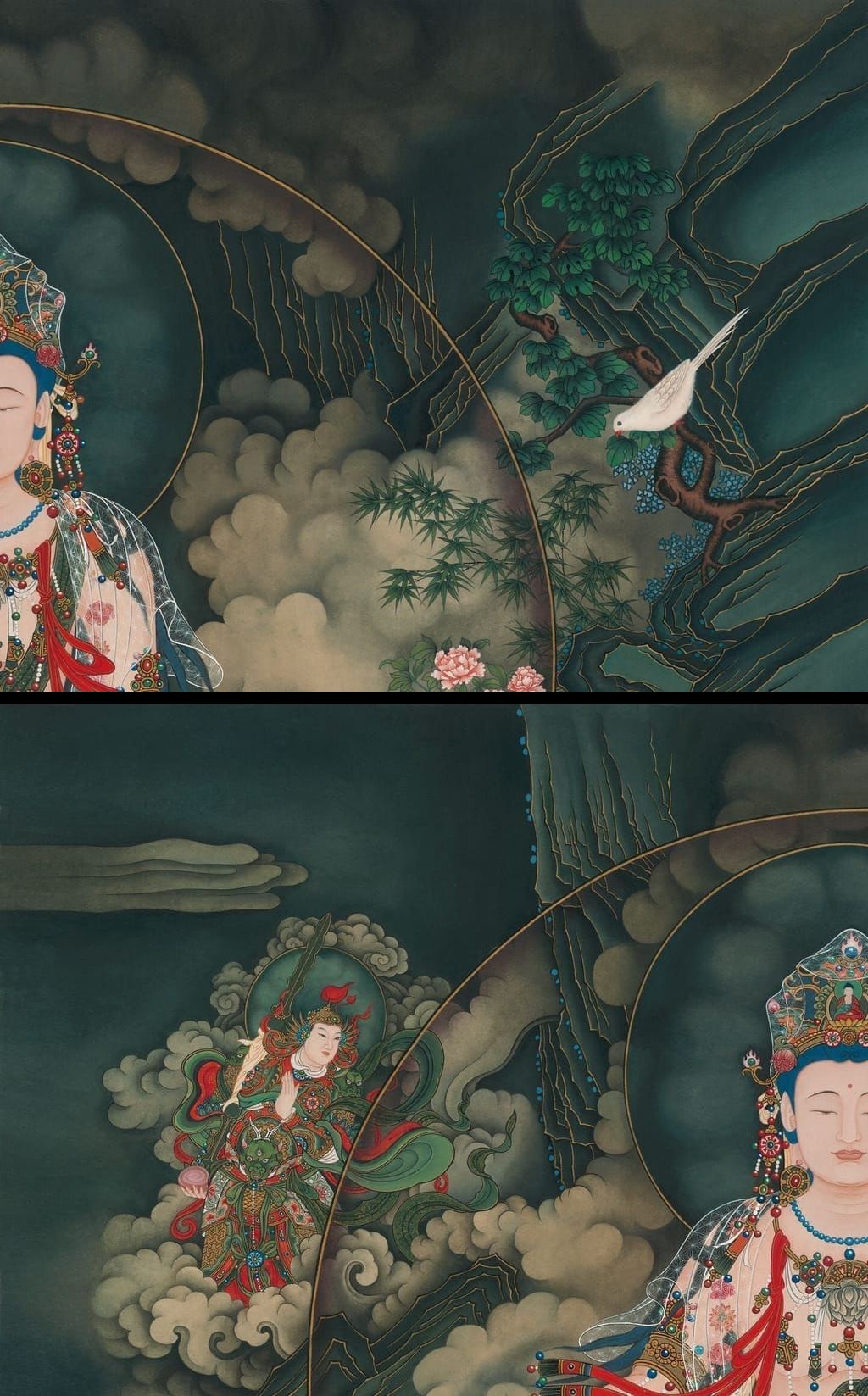 佛画水月观音坐像预览图