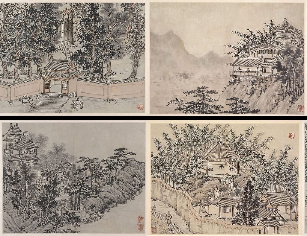 虎丘十二景图预览图