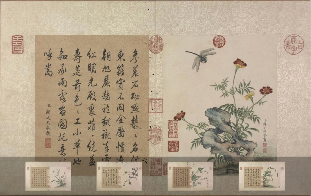 花卉虫草册预览图
