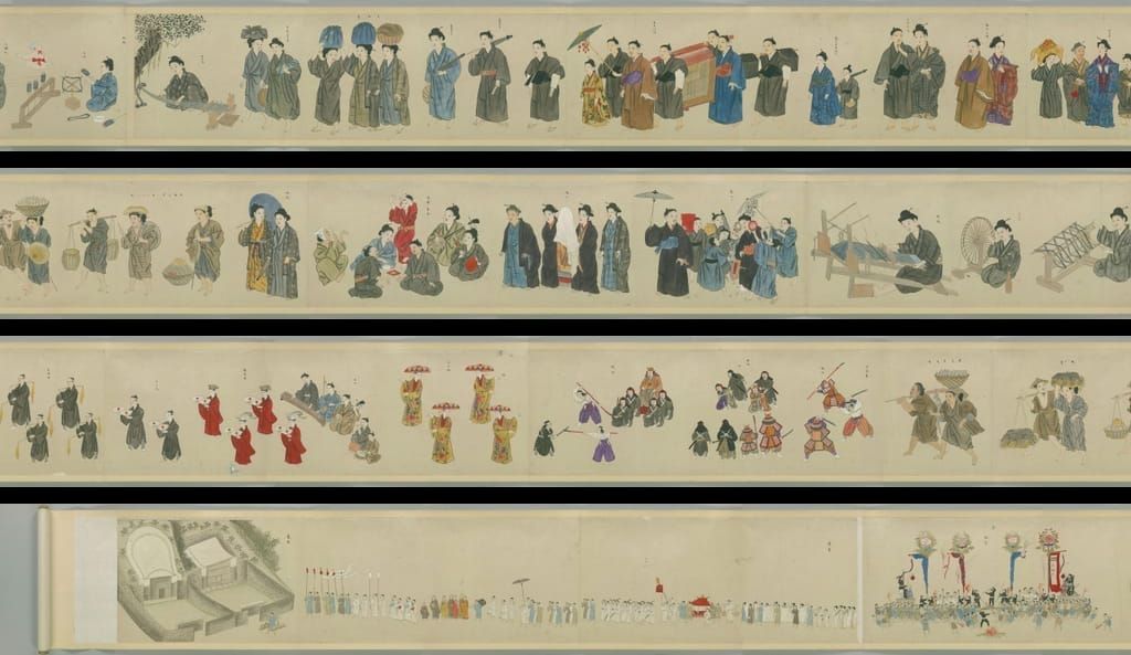 琉球風俗图卷二预览图