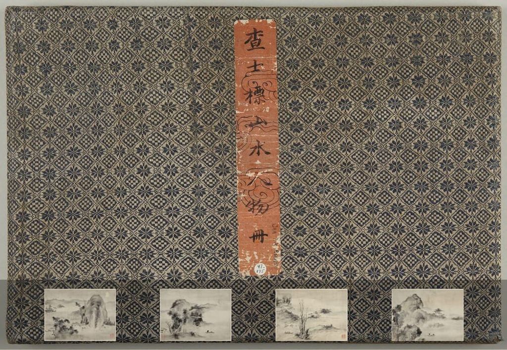 山水人物册预览图