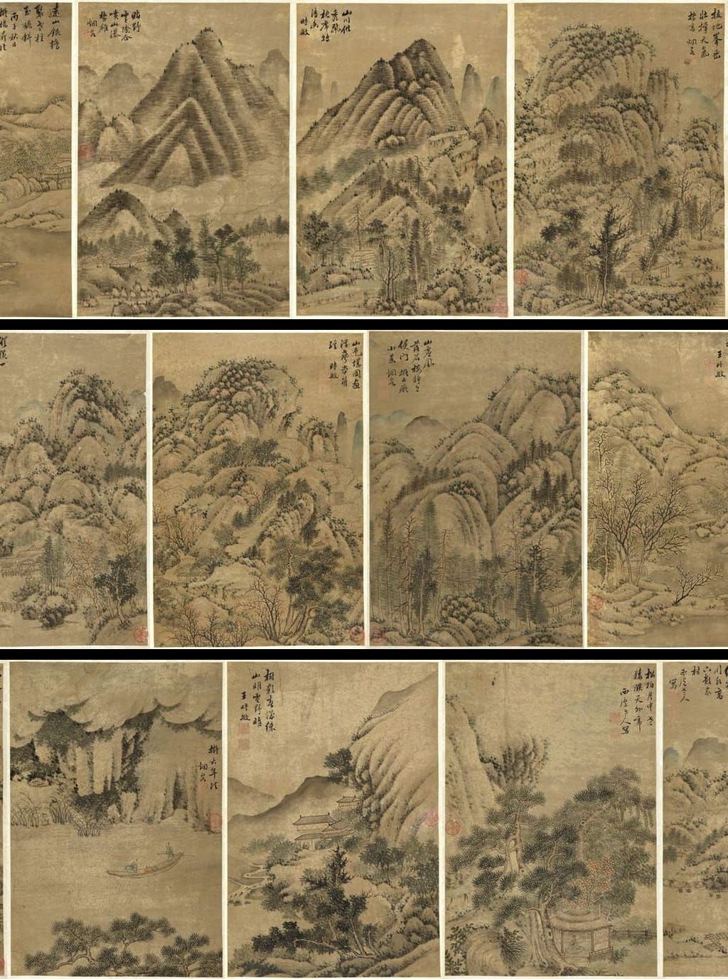 山水十二册逸品预览图