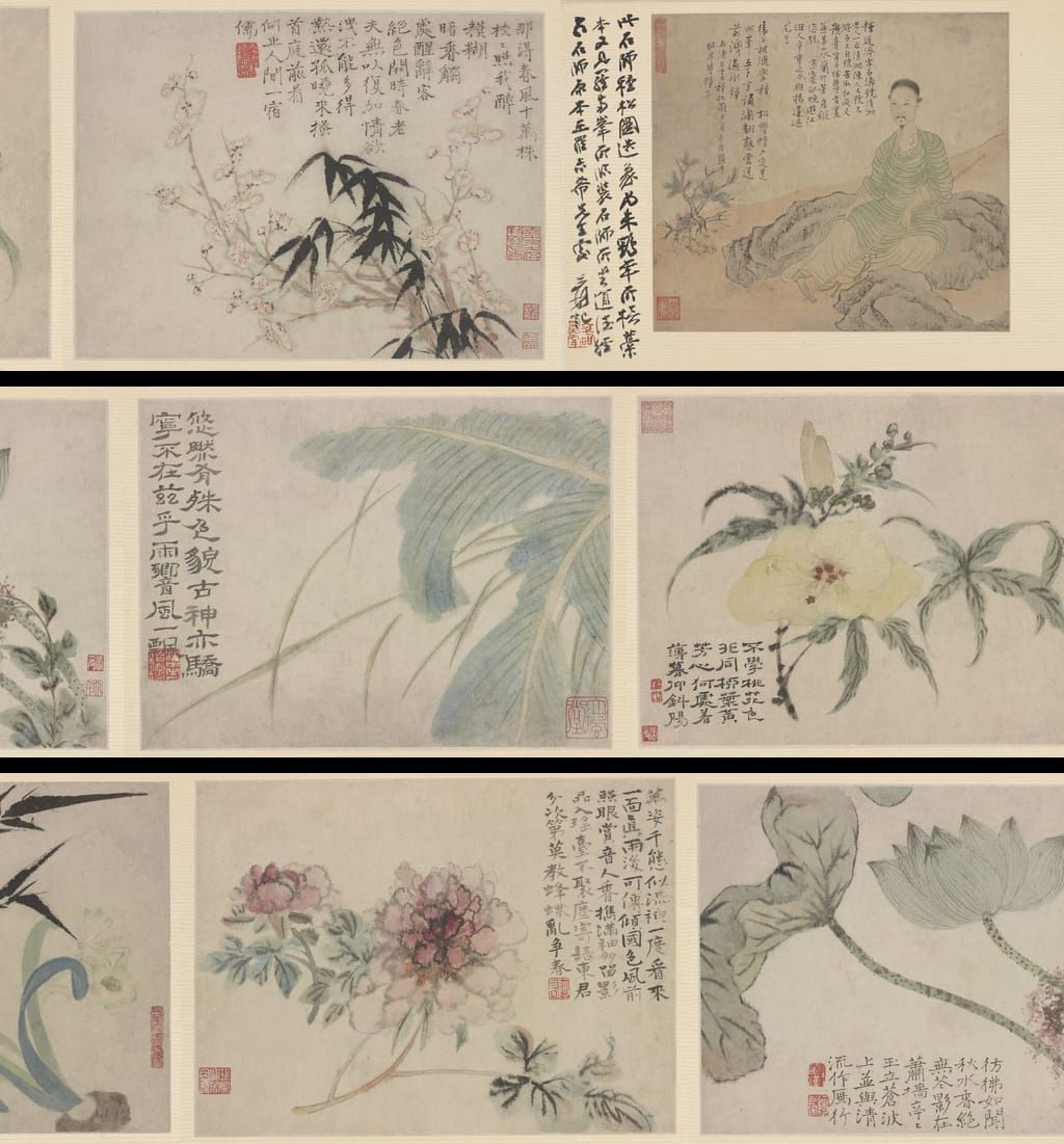 花鸟图册10帧预览图