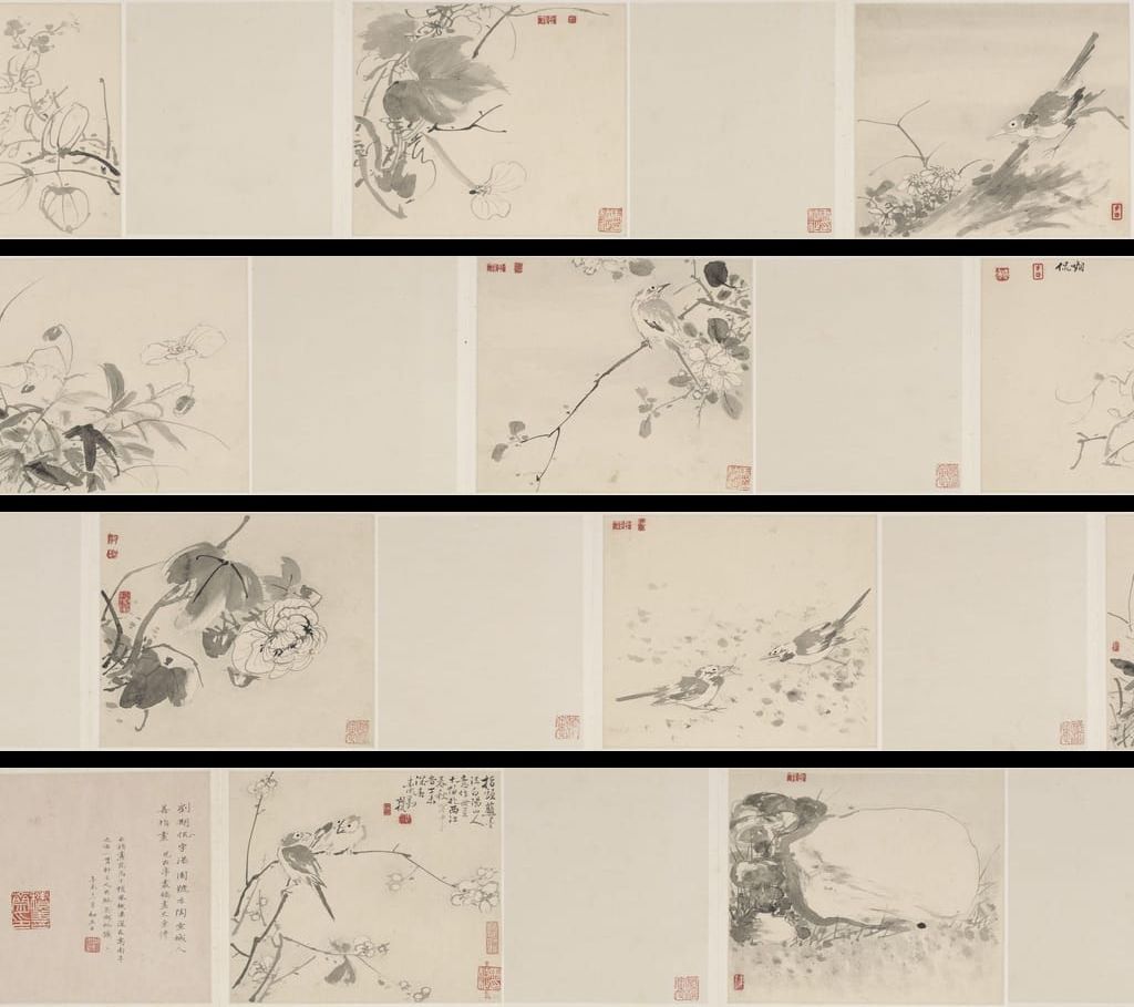 花鸟画册预览图