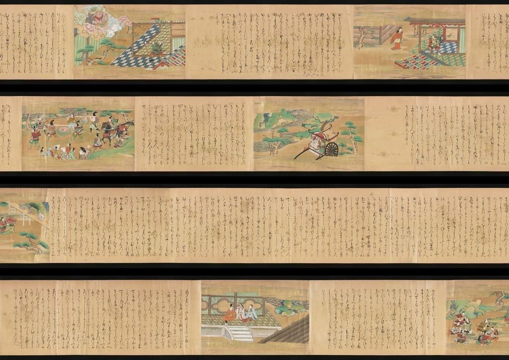 田村家庭绘卷预览图