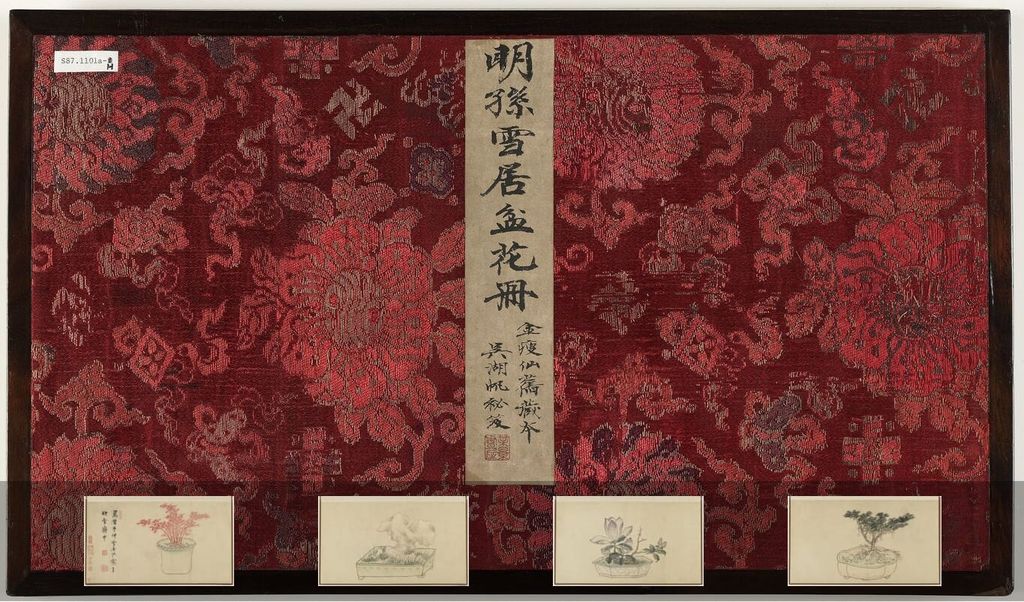 盆花册页（金瘦仙藏本）预览图